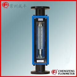 LZB-FA24-40 flange connection glass tube flowmeter  [CHENGFENG FLOWMETER]  easy maintenance import technology high accuracy